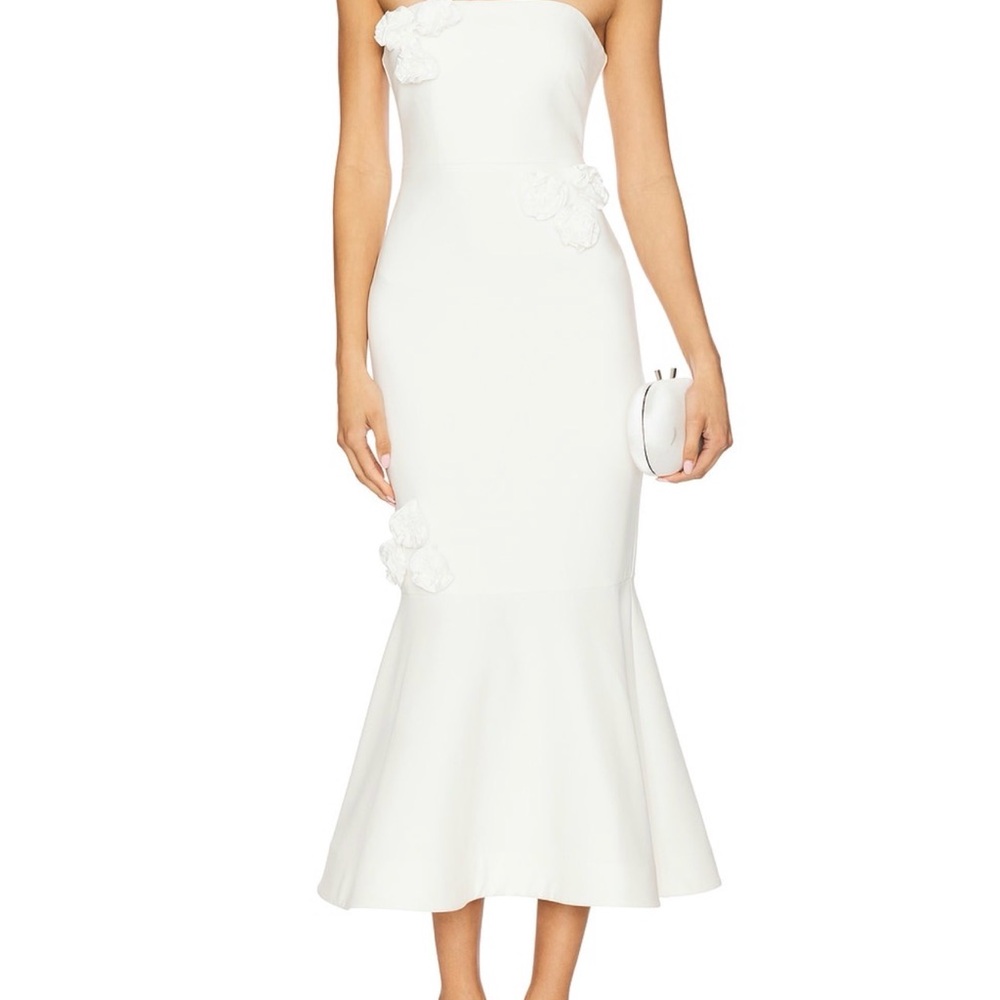 BRIDAL Likely White Strapless Dress
